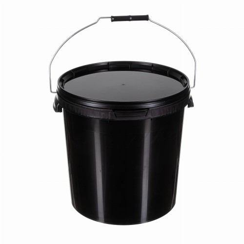 Wiadro 20l okrągłe czarne