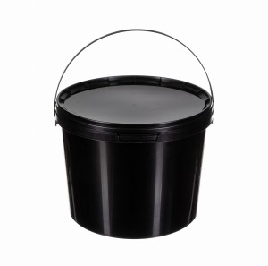 WIADRO 10L CZARNE